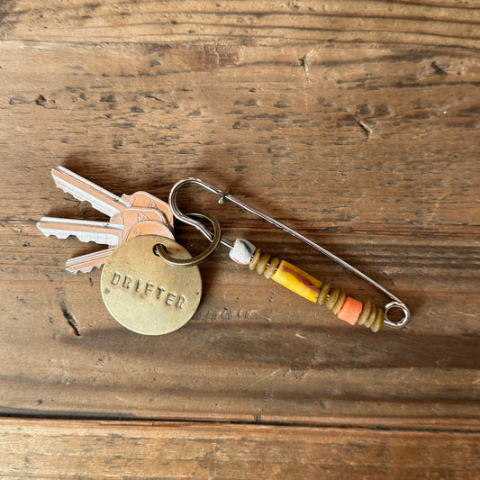 Safety Pin Keychains