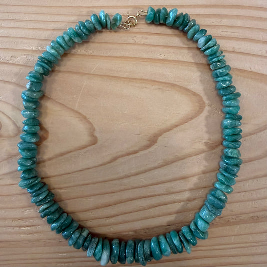 Green Aventurine Bead Necklace