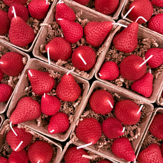Strawberry Candles