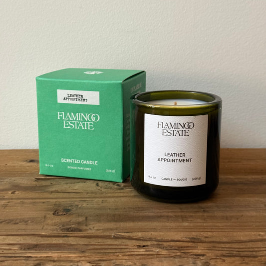 Flamingo Estate Leather Appointment Candle