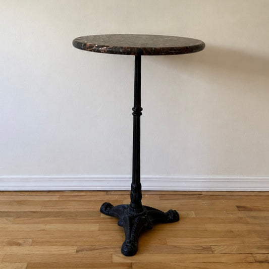 French Marble Bistro Table
