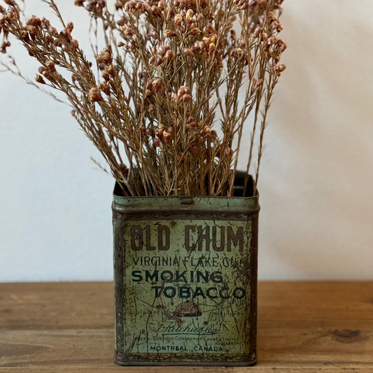 Vintage Old Chum Tin