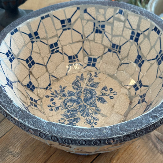 Vintage Tiled Bowl