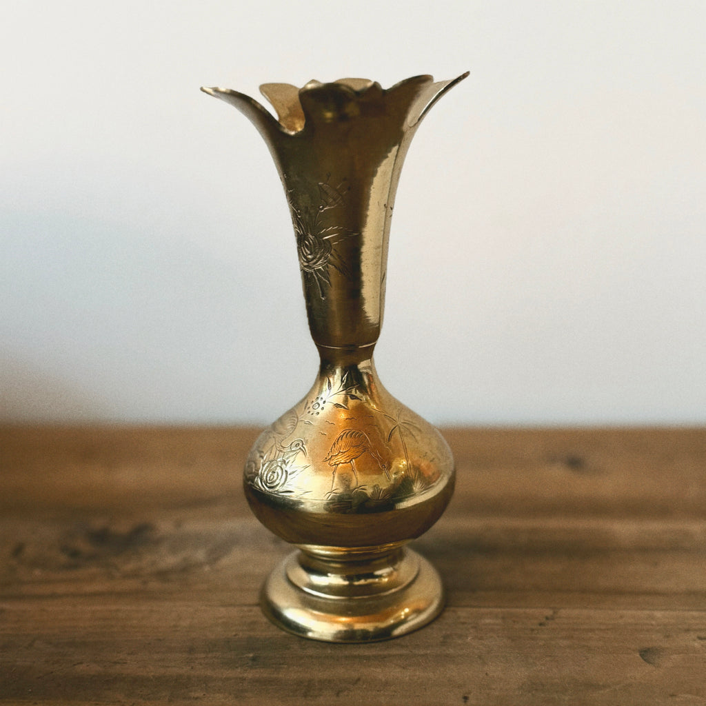 Antique Indian Brass Vessel