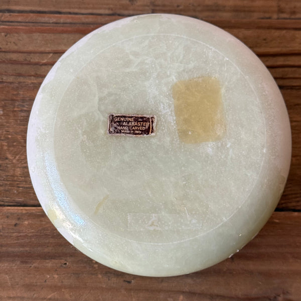 Alabaster Shell Trinket Dish