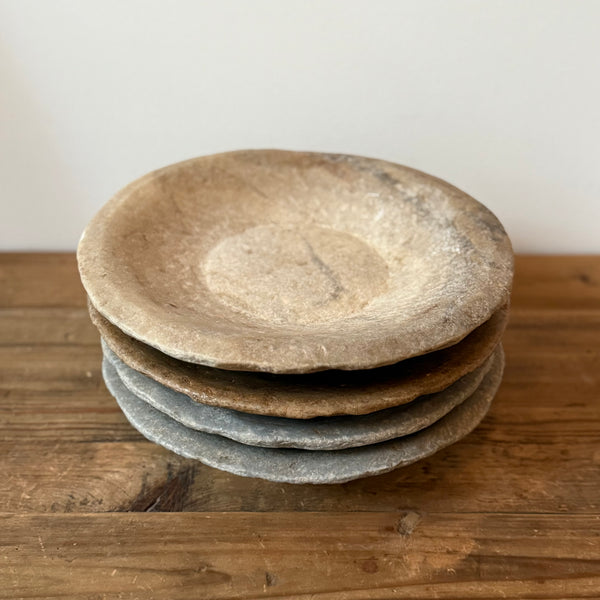 Vintage Indian Stone Bowls