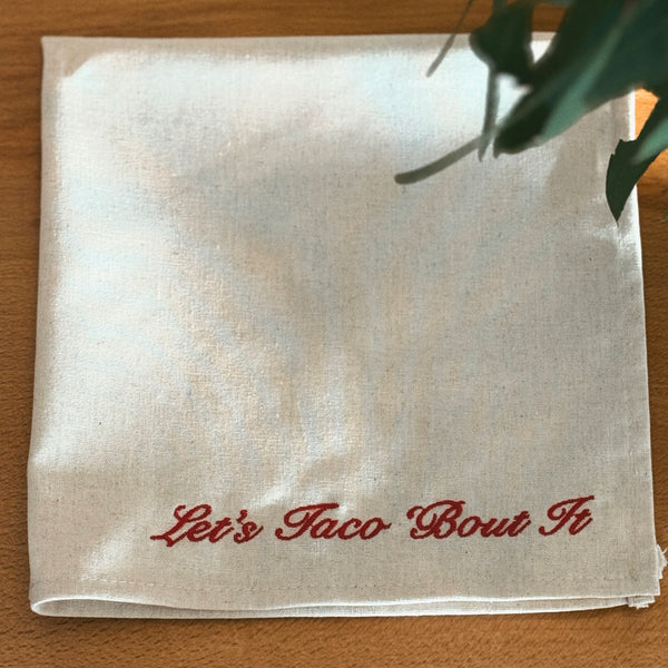 Embroidered Napkins