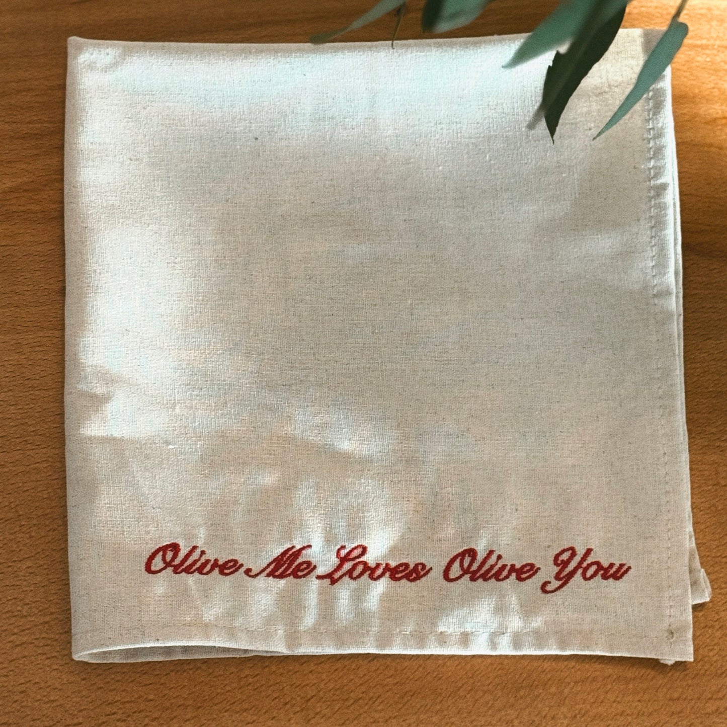 Embroidered Napkins