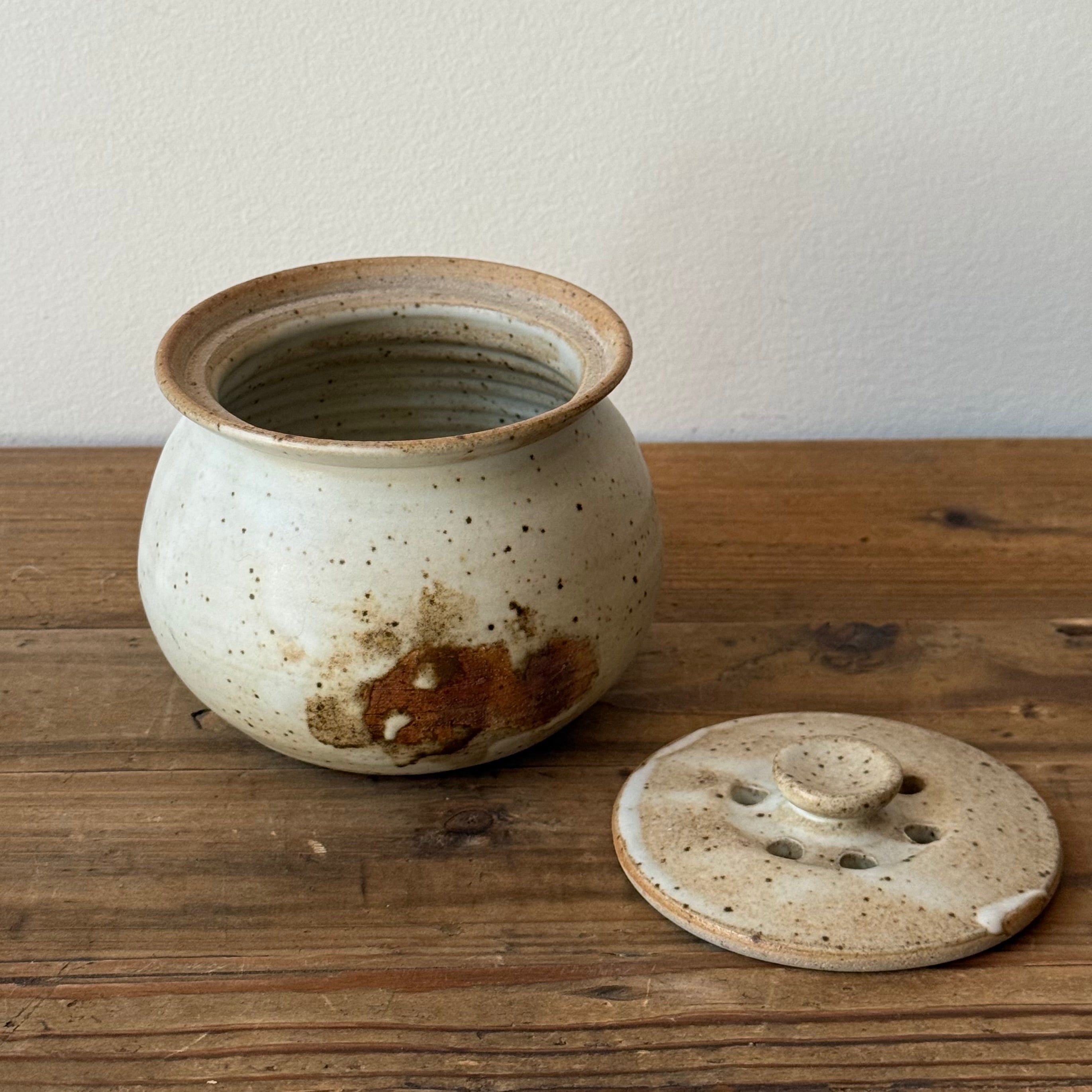 Ceramic Garlic Jar