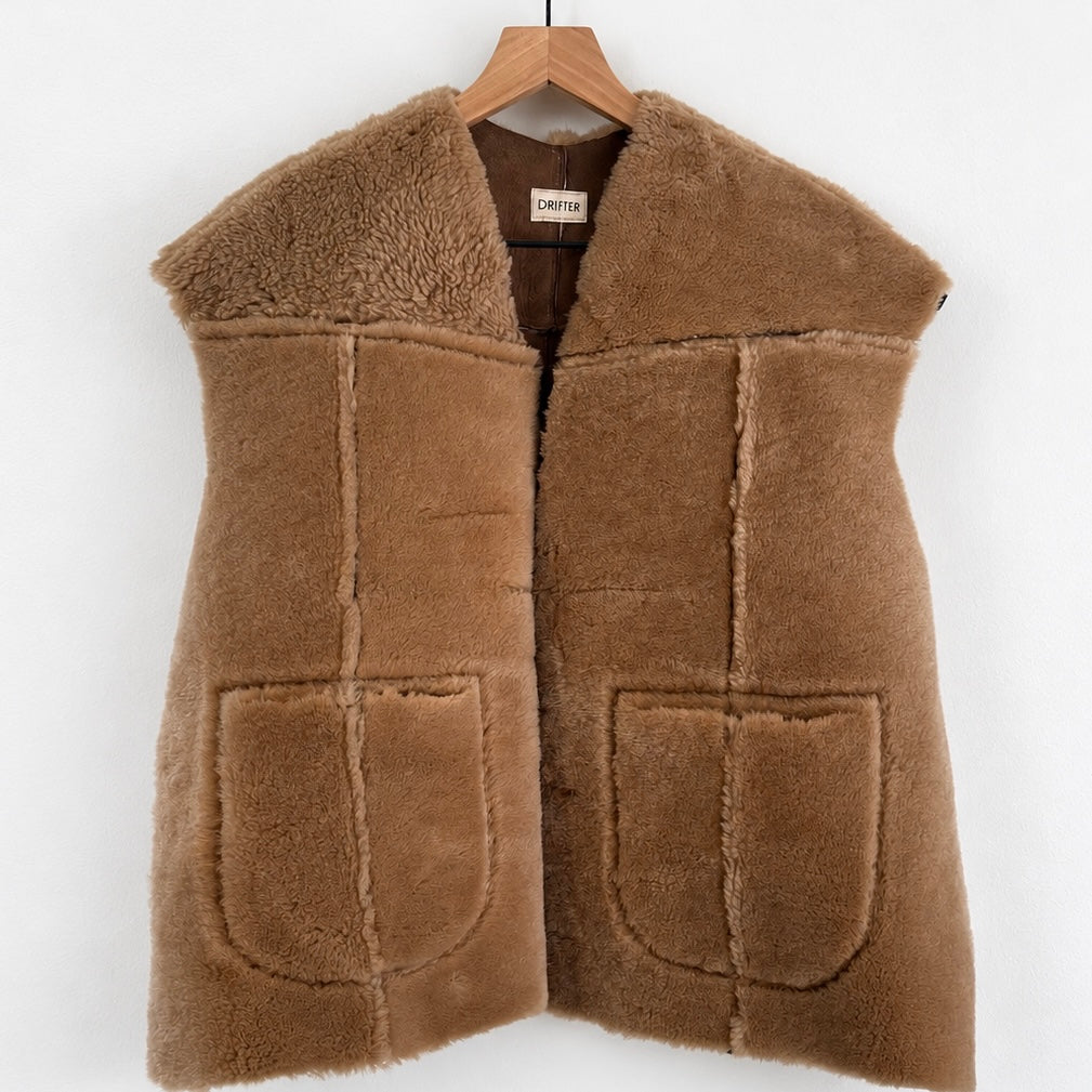 Yin Yang Shearling Vest