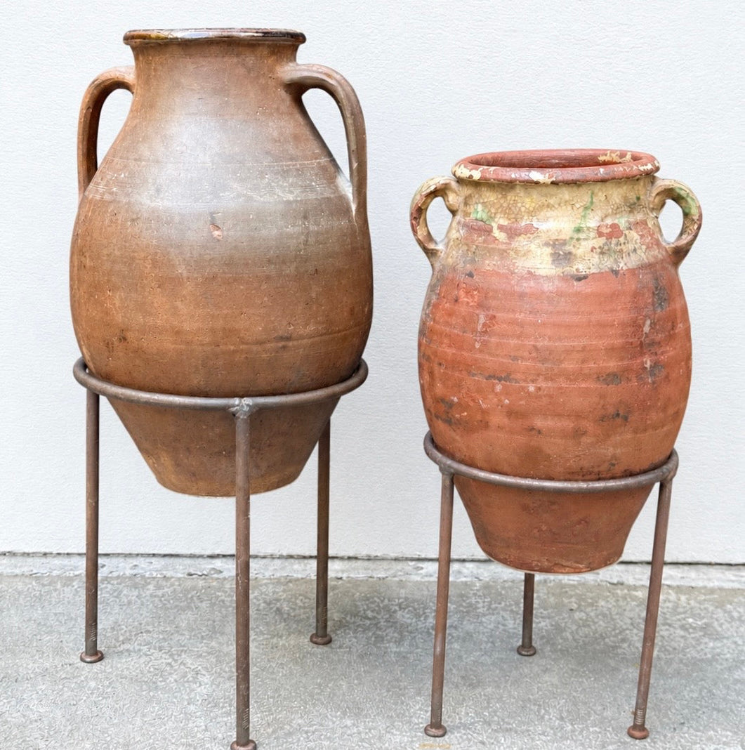 Vintage Moroccan Olive Jars