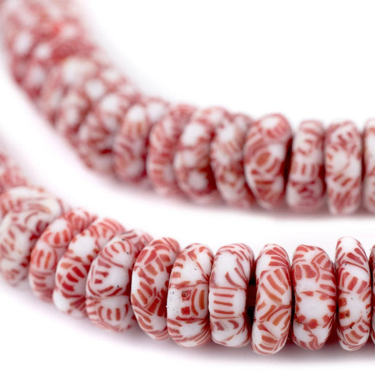 Patterned Recycled Glass Beads