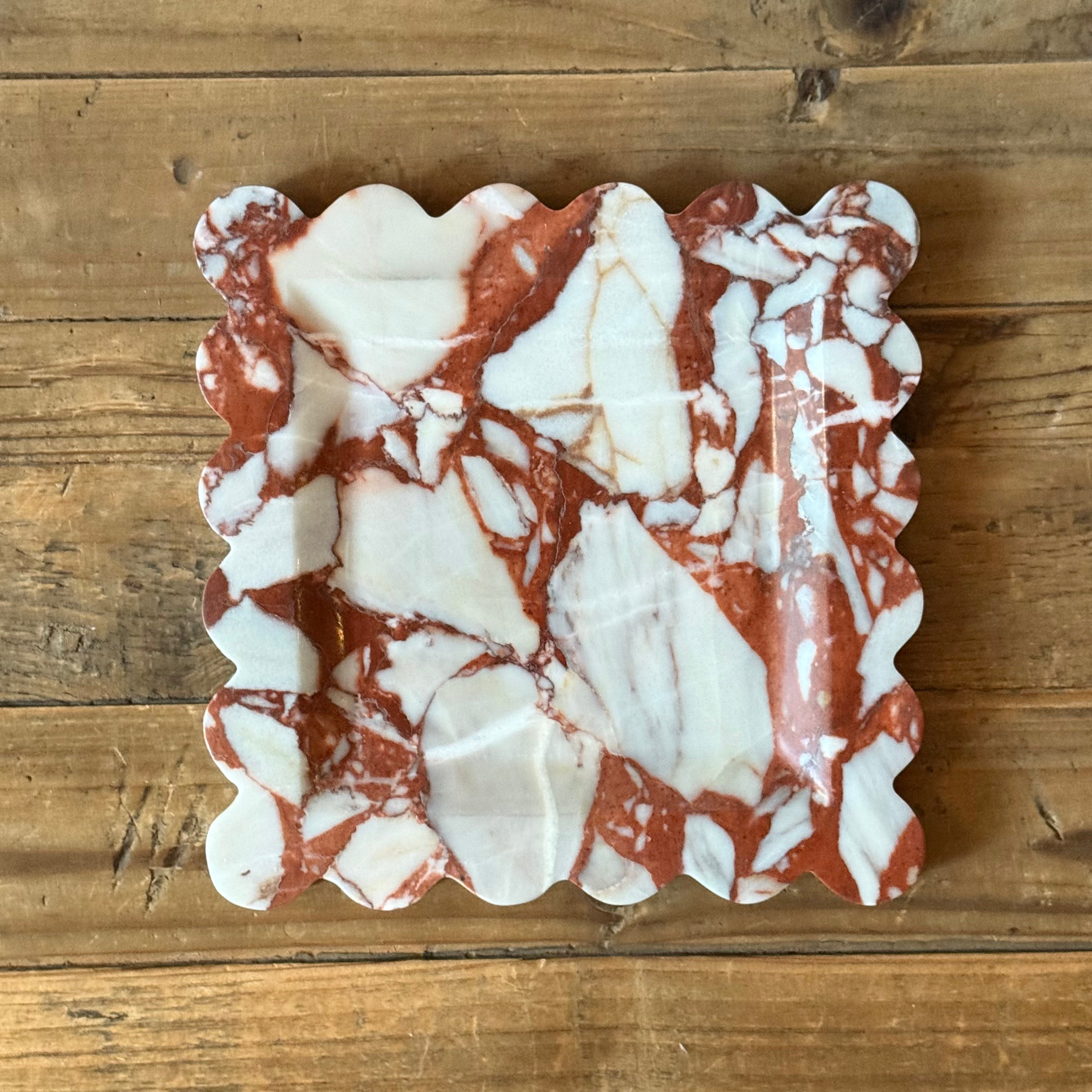 Calacatta Viola Marble Catchall Tray
