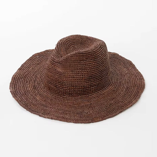 Raffia Foldable Hat
