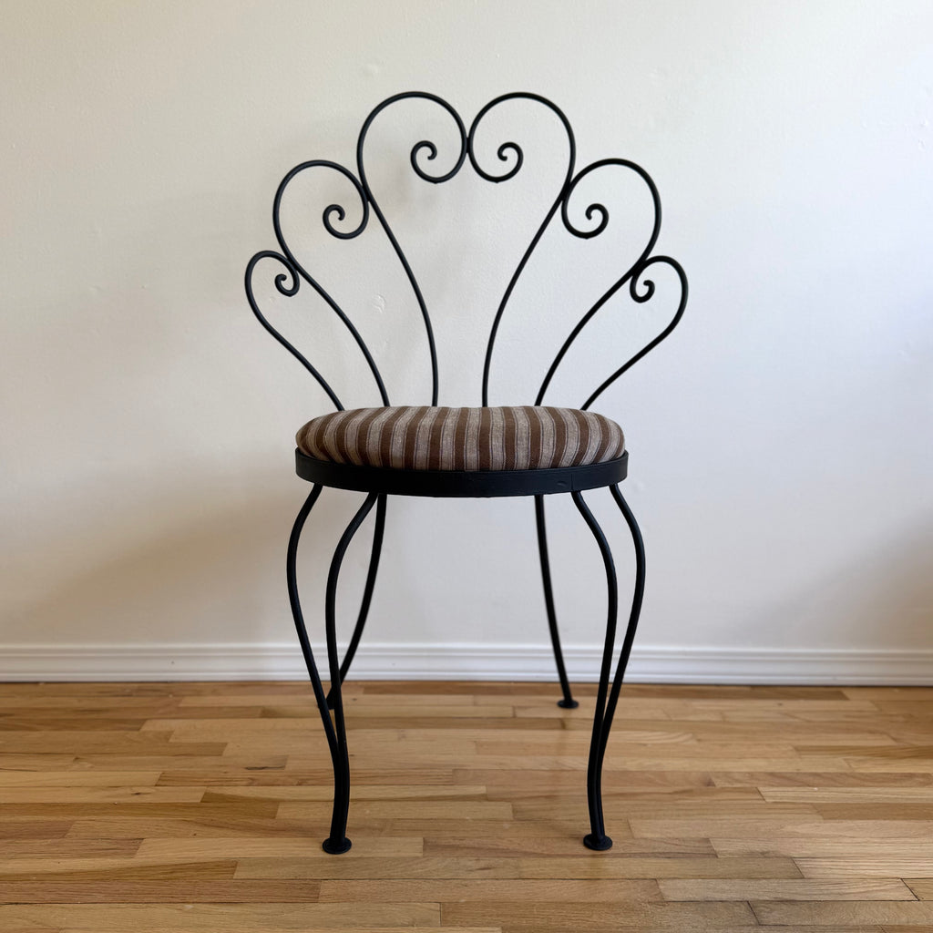Vintage Wrought Iron Chair