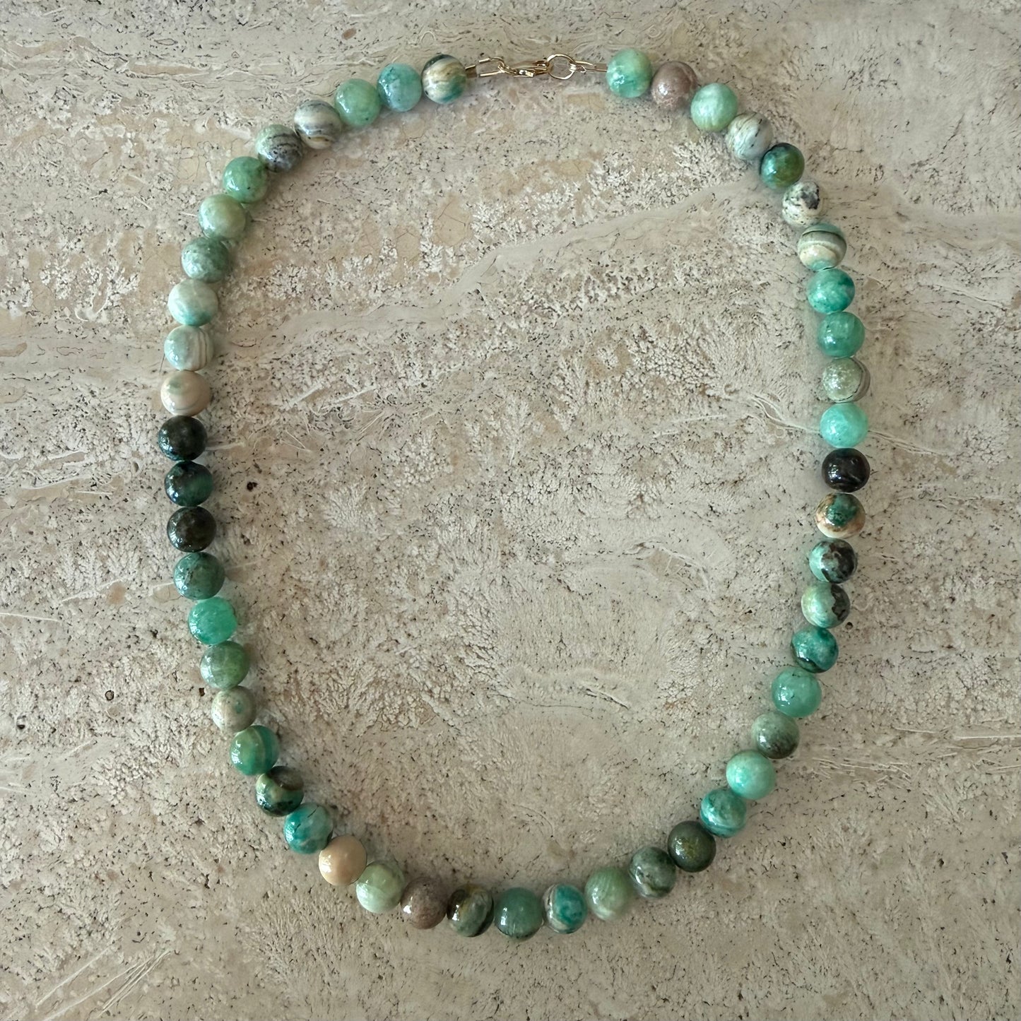 Green Jasper Necklace