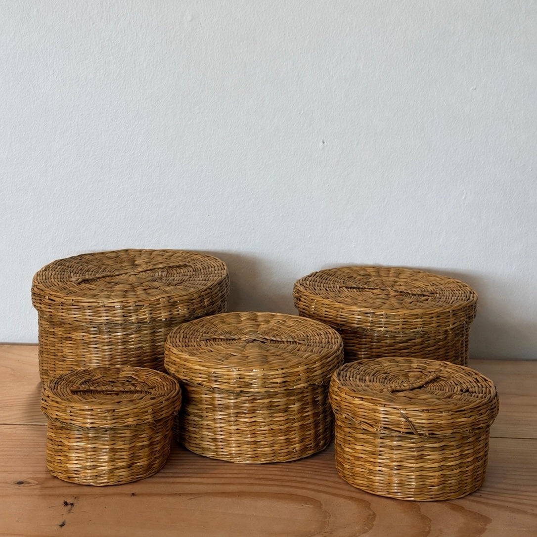 Wicker Nesting Baskets