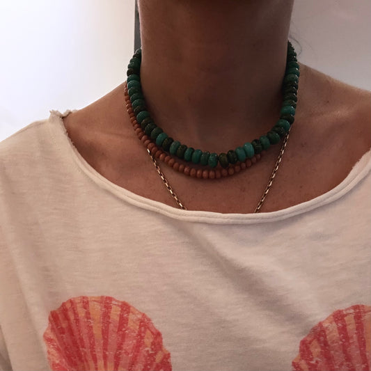 Howlite Turquoise Necklace