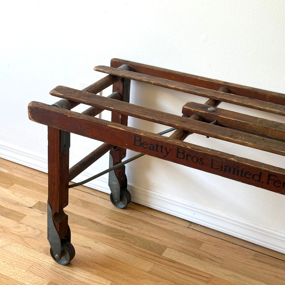 Beatty Bros Slatted Tub Bench
