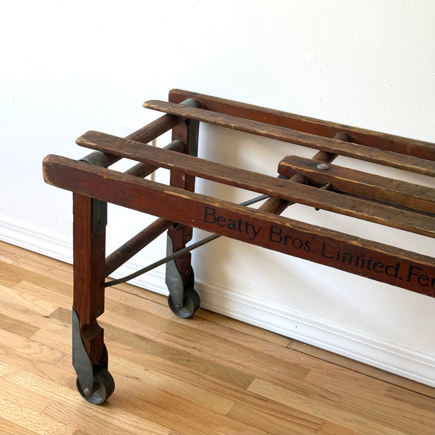 Beatty Bros Slatted Tub Bench