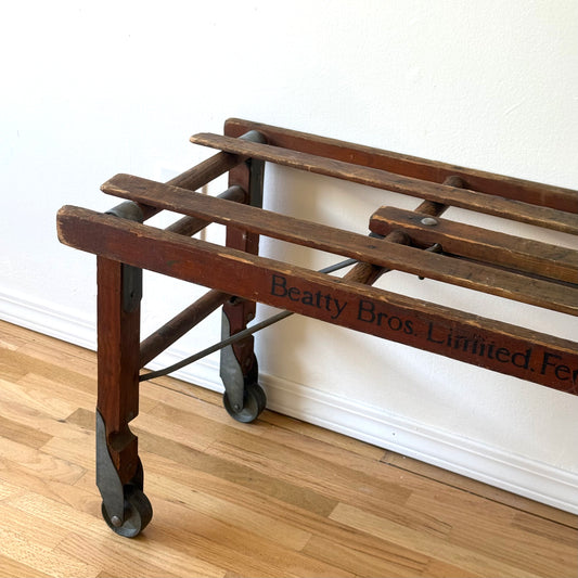 Beatty Bros Slatted Tub Bench