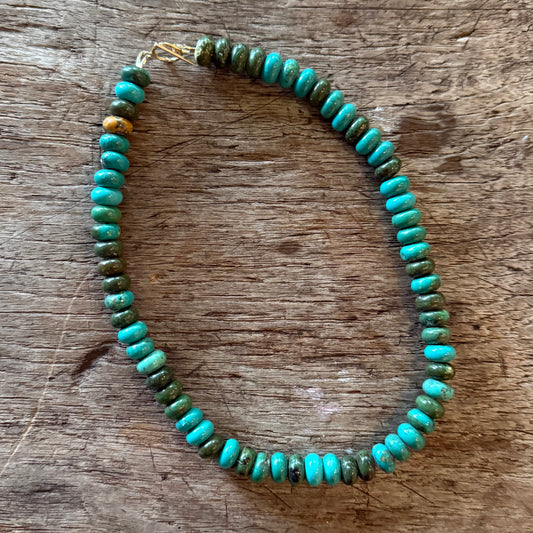 Howlite Turquoise Necklace