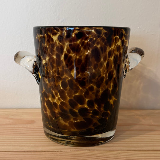 Tortoise Glass Ice Bucket