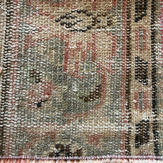 Vintage Mini Turkish Rug