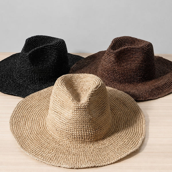 Raffia Foldable Hat