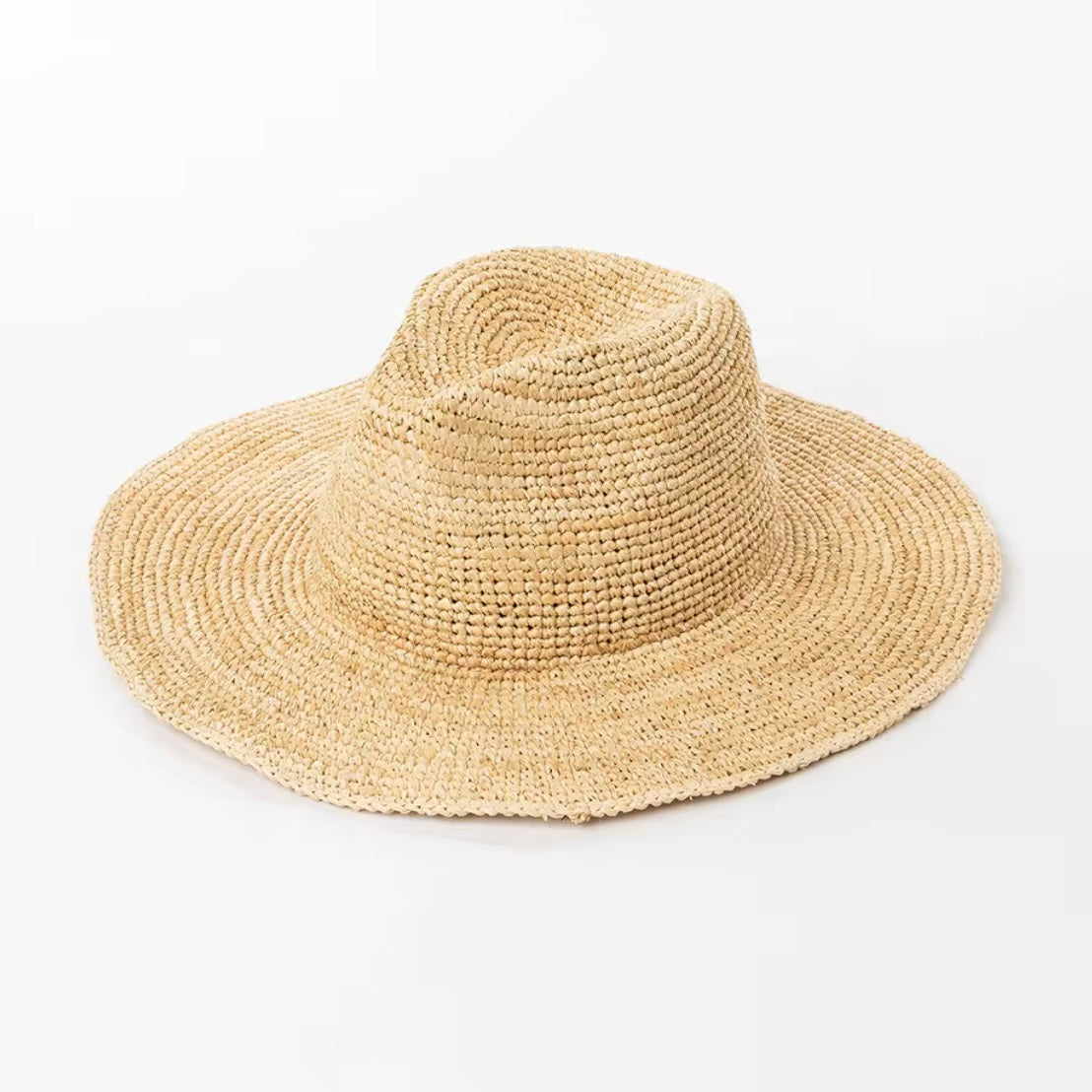 Raffia Foldable Hat
