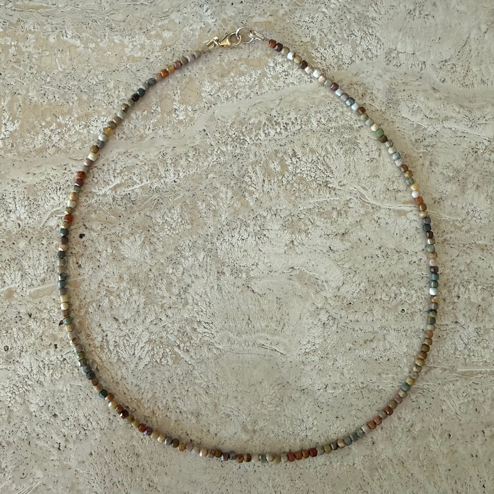 Mixed Agate Necklace