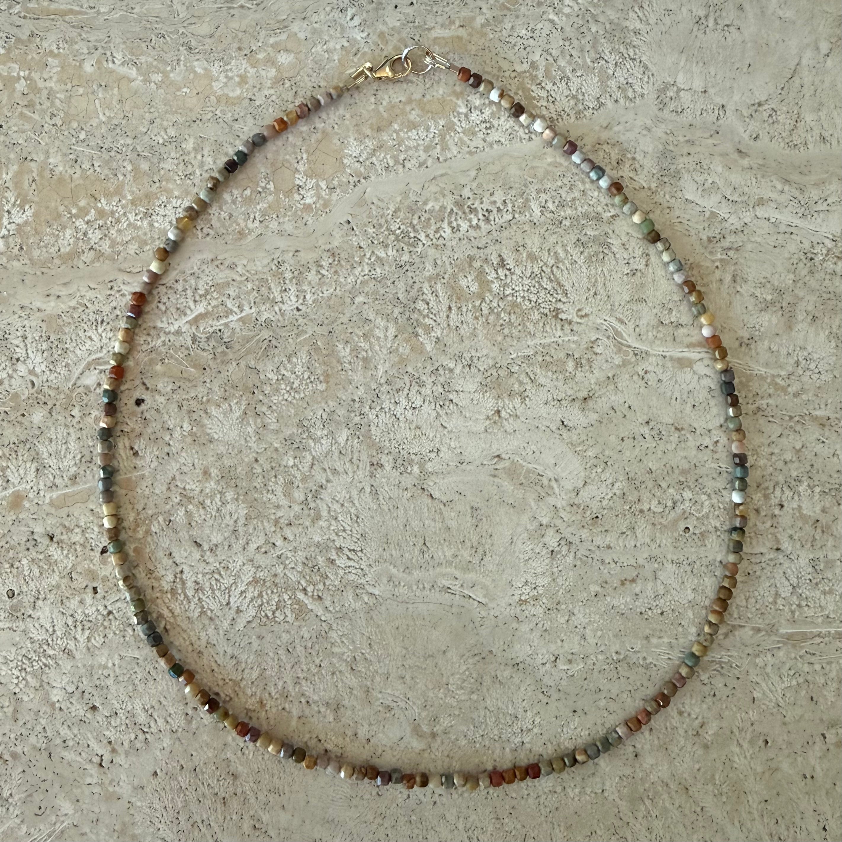 Mixed Agate Necklace