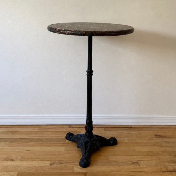 French Marble Bistro Table