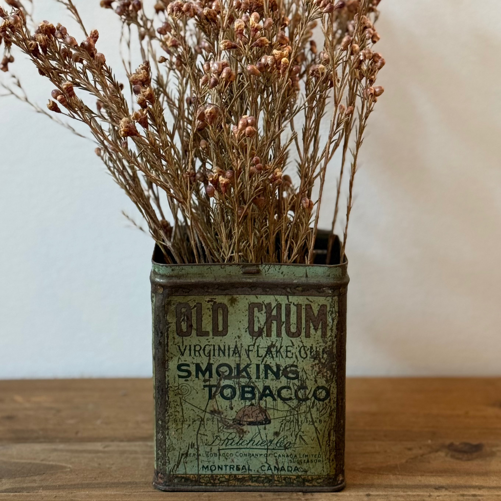 Vintage Old Chum Tin