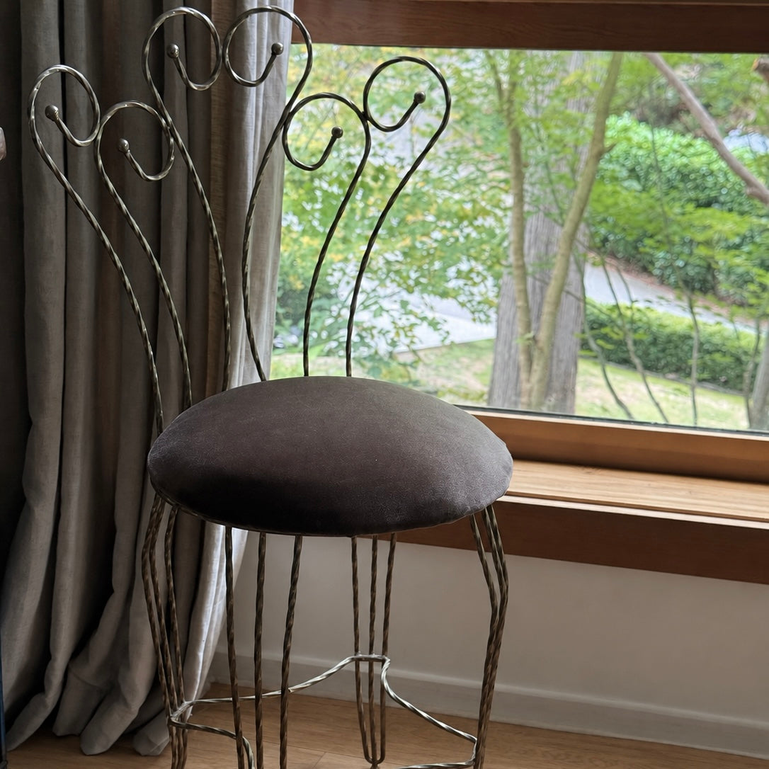 MCM Vanity Stool