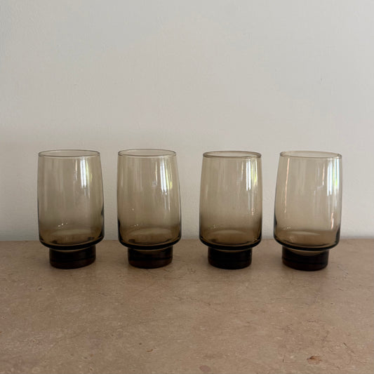 Vintage Libbey Tawny Tumblers