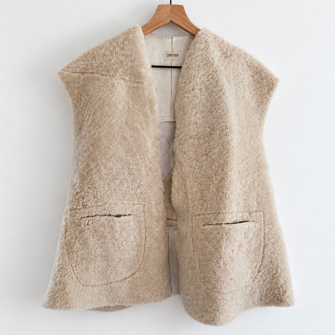 Yin Yang Shearling Vest