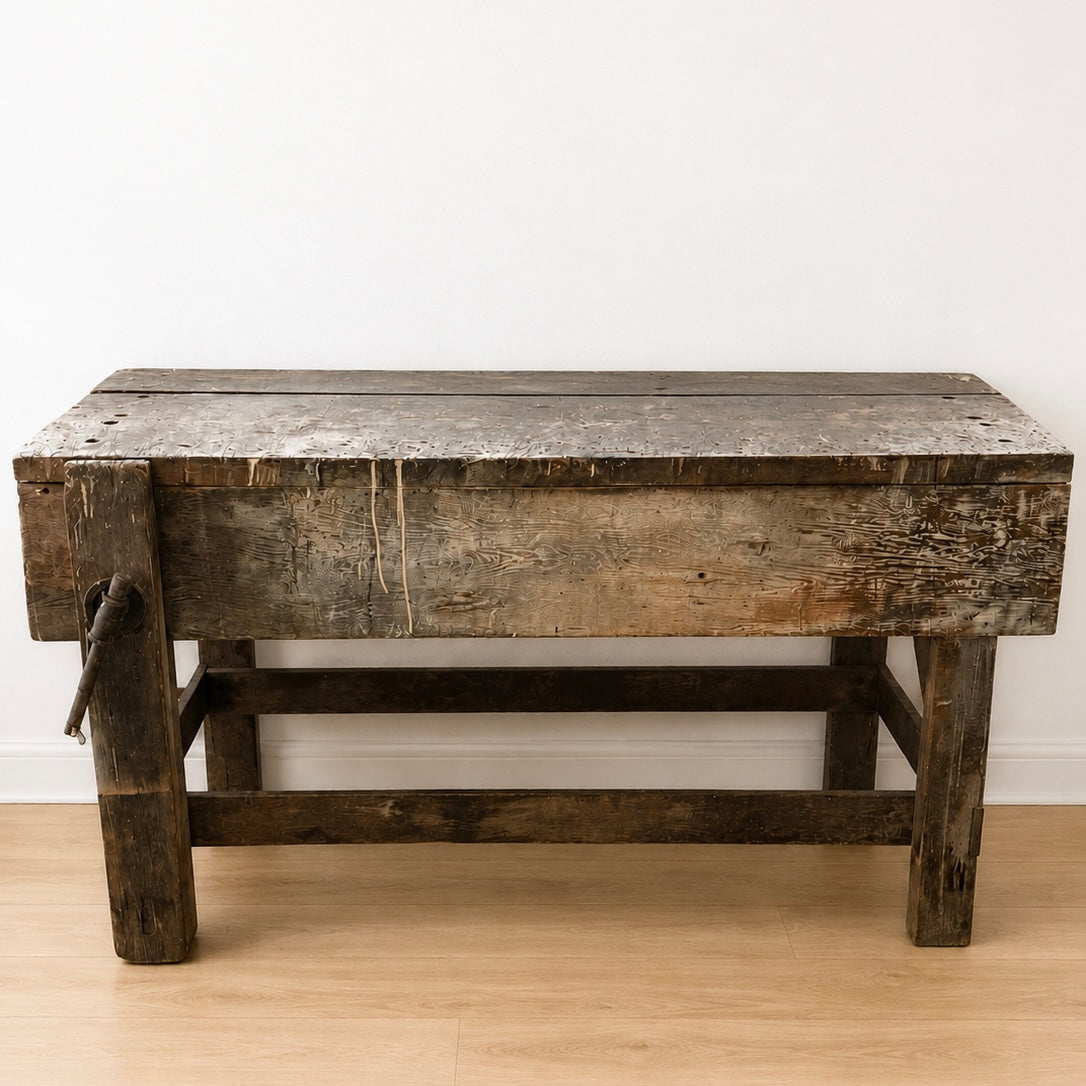 Vintage Workbench Table