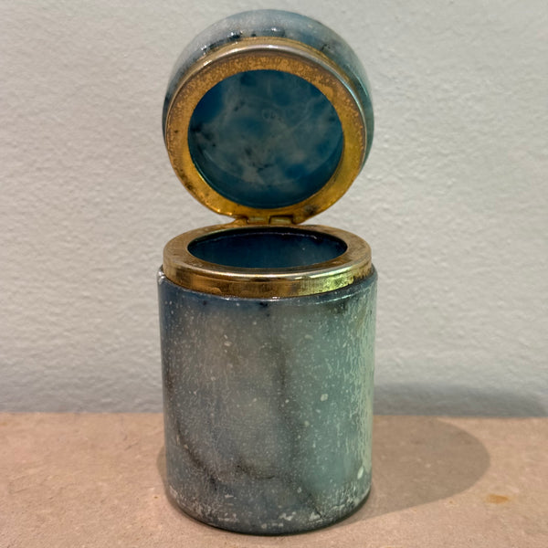 Vintage Alabaster Trinket Box