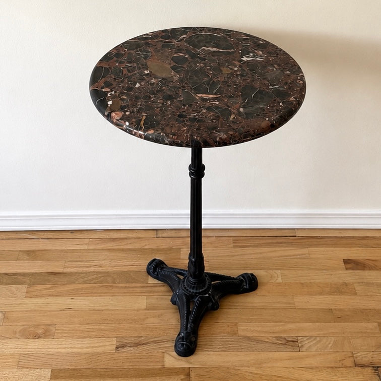 French Marble Bistro Table