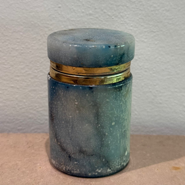 Vintage Alabaster Trinket Box