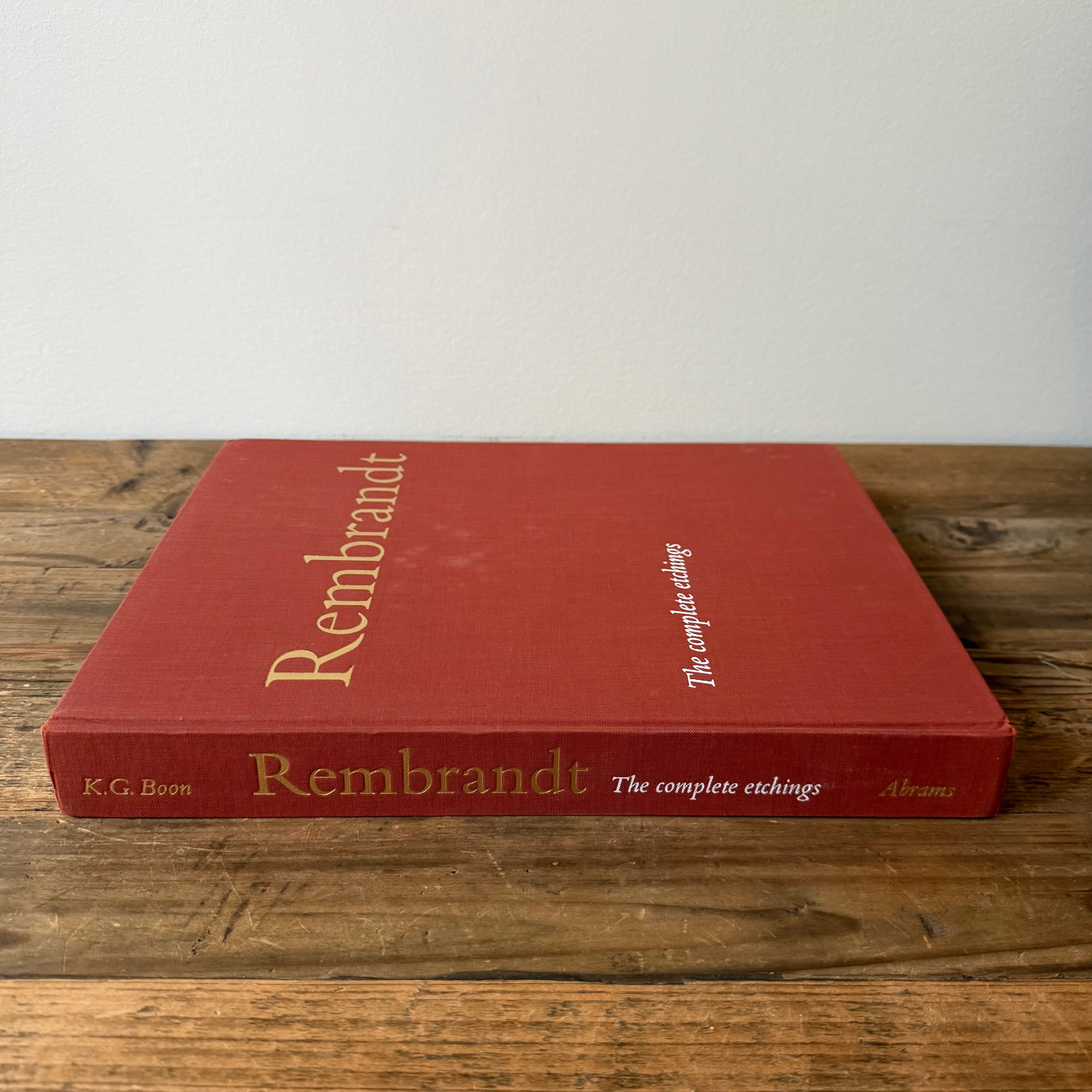 Rembrandt Coffee Table Book
