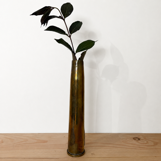 Vintage Brass Artillery Shell
