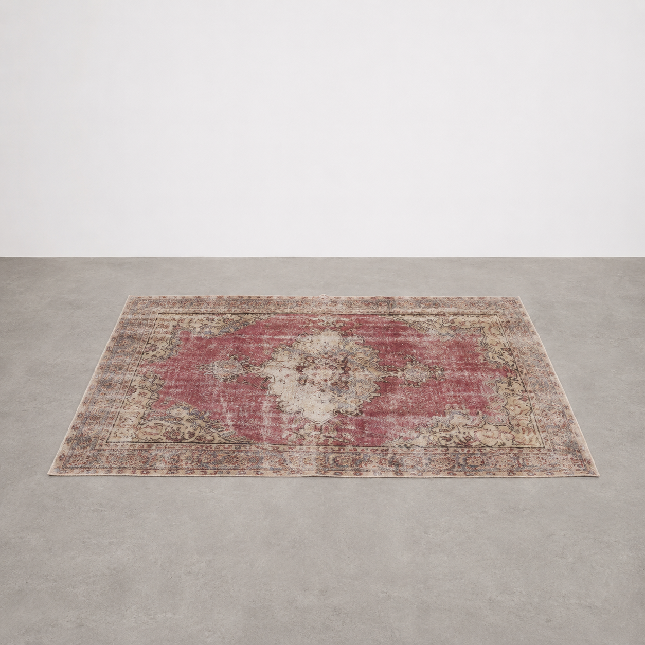 Vintage Turkish Area Rug