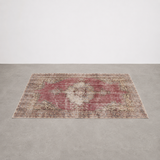 Vintage Turkish Area Rug