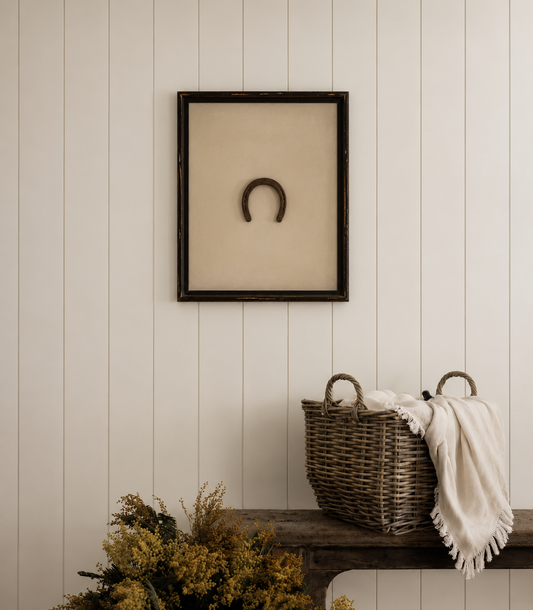 ‘Lucky’ Horseshoe Art