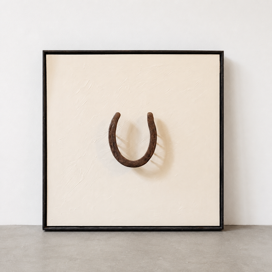 ‘Lucky’ Horseshoe Art