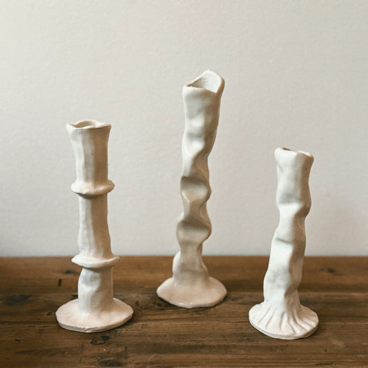 Ceramic Candleholders