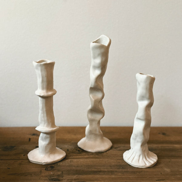 Ceramic Candleholders