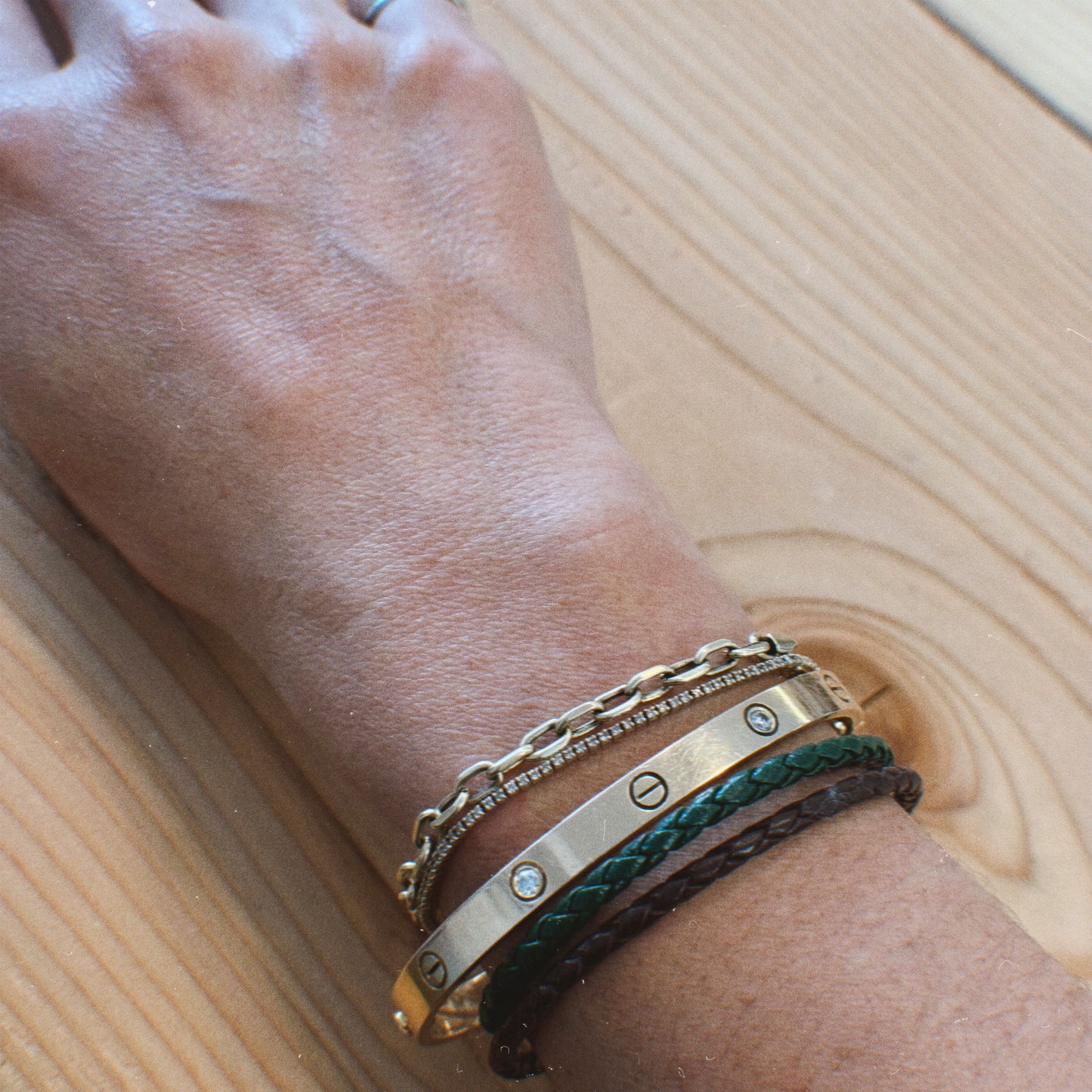 Anonymous Coyote Leather Bracelets